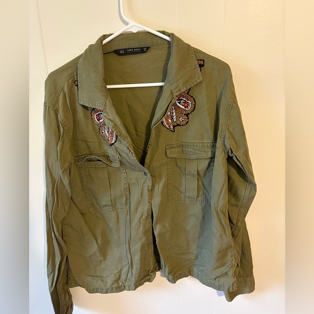 Zara Embroidered Women's Shirt - Picture 1 of 5